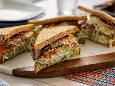 Green Goddess Chicken Salad Sandwich