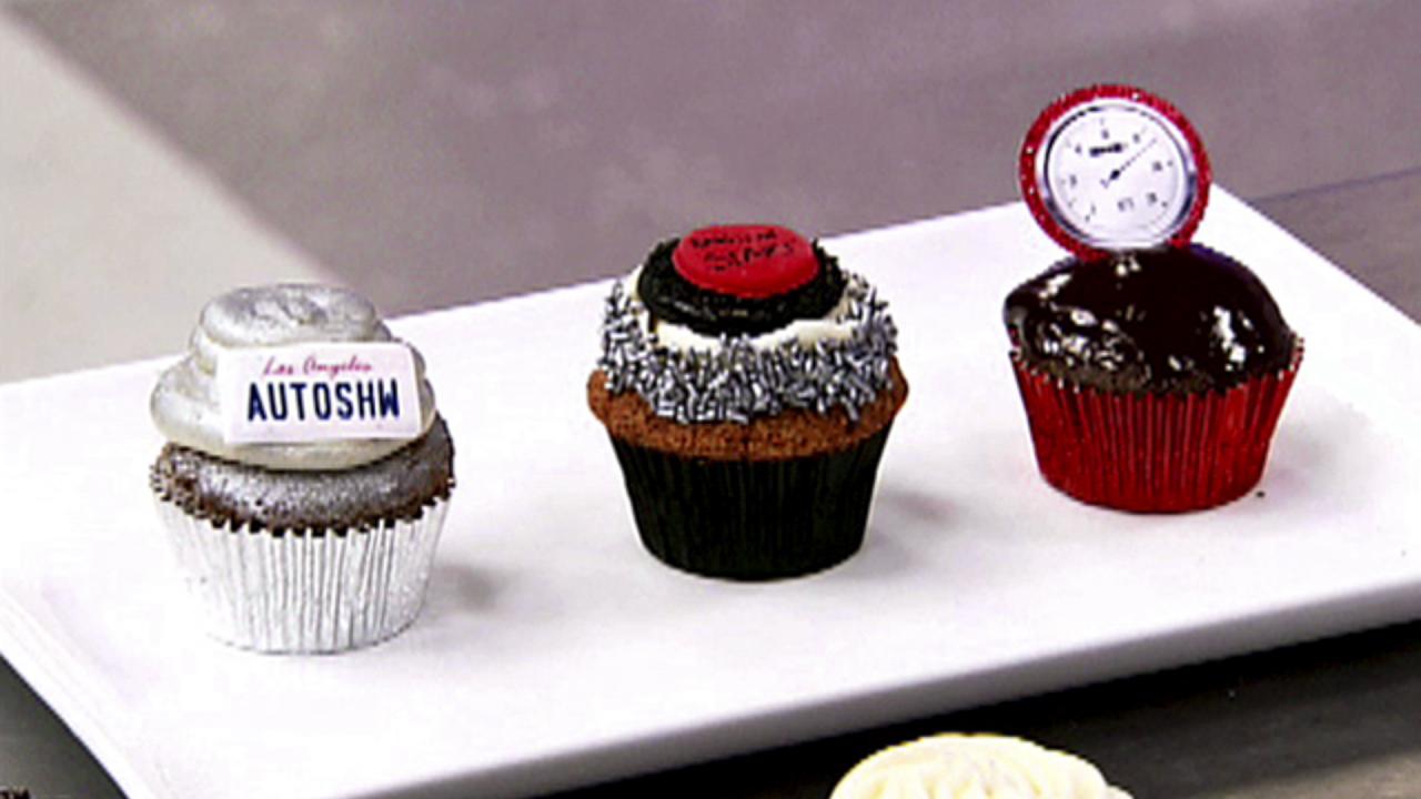 L.A. Auto Show Cupcakes
