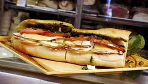Smoked Fresh Mozzarella Hero
