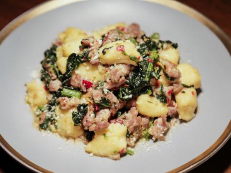 Potato Gnocchi with Fennel Pork Sausage, Calabrian Chili and Broccoli Rabe