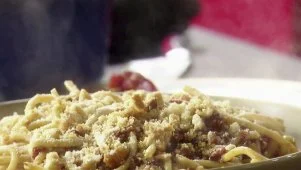 Alex's Anchovy Bucatini