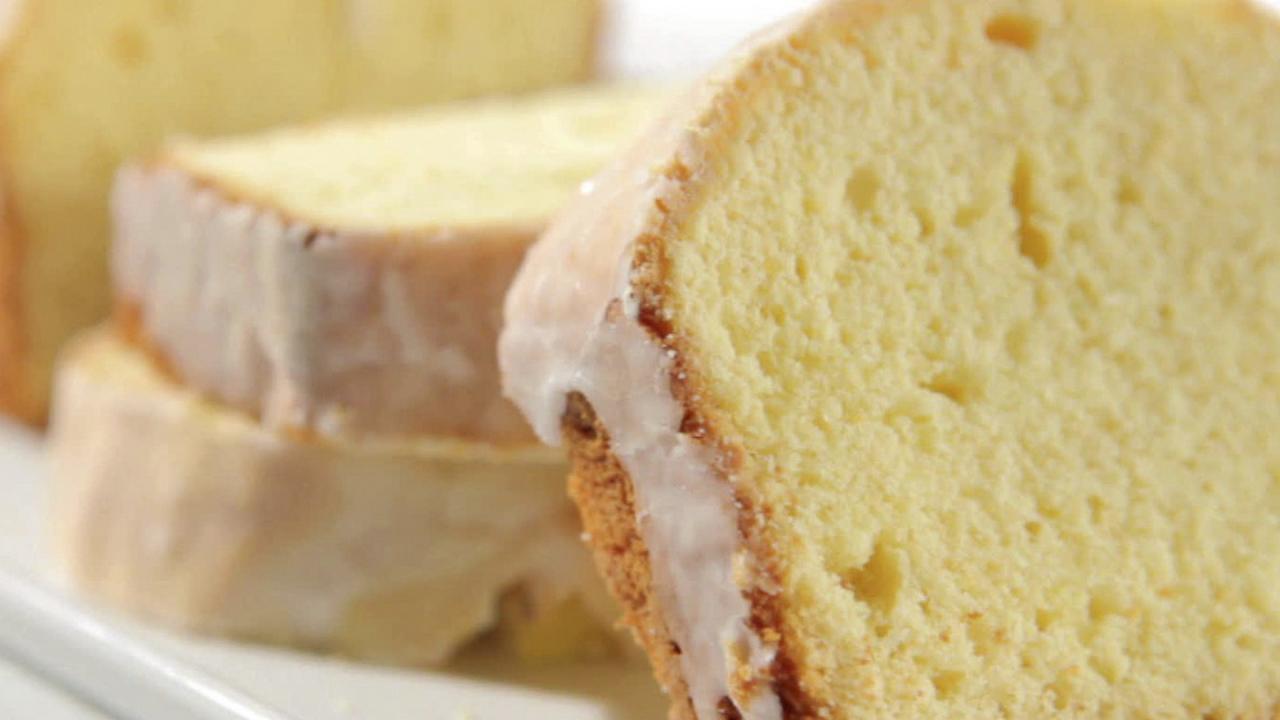 Prosecco-Infused Pound Cake