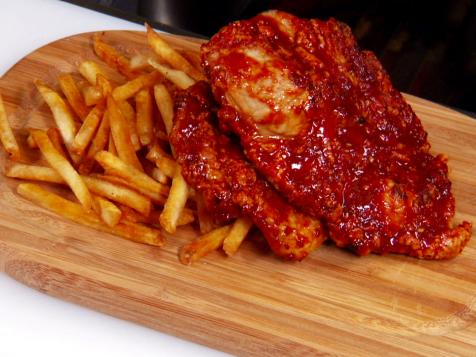 Sweet Chili Fried Pork Chops