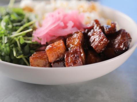 Char Siu Pork Belly Rice Bowl