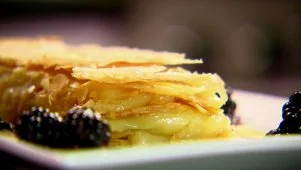 Lemon Cream Phyllo Napoleon