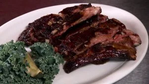 Barbecued Lamb Ribs