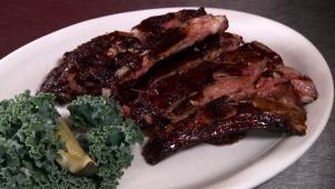 Barbecued Lamb Ribs