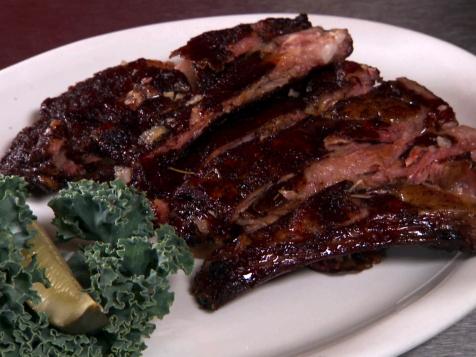 Barbecued Lamb Ribs