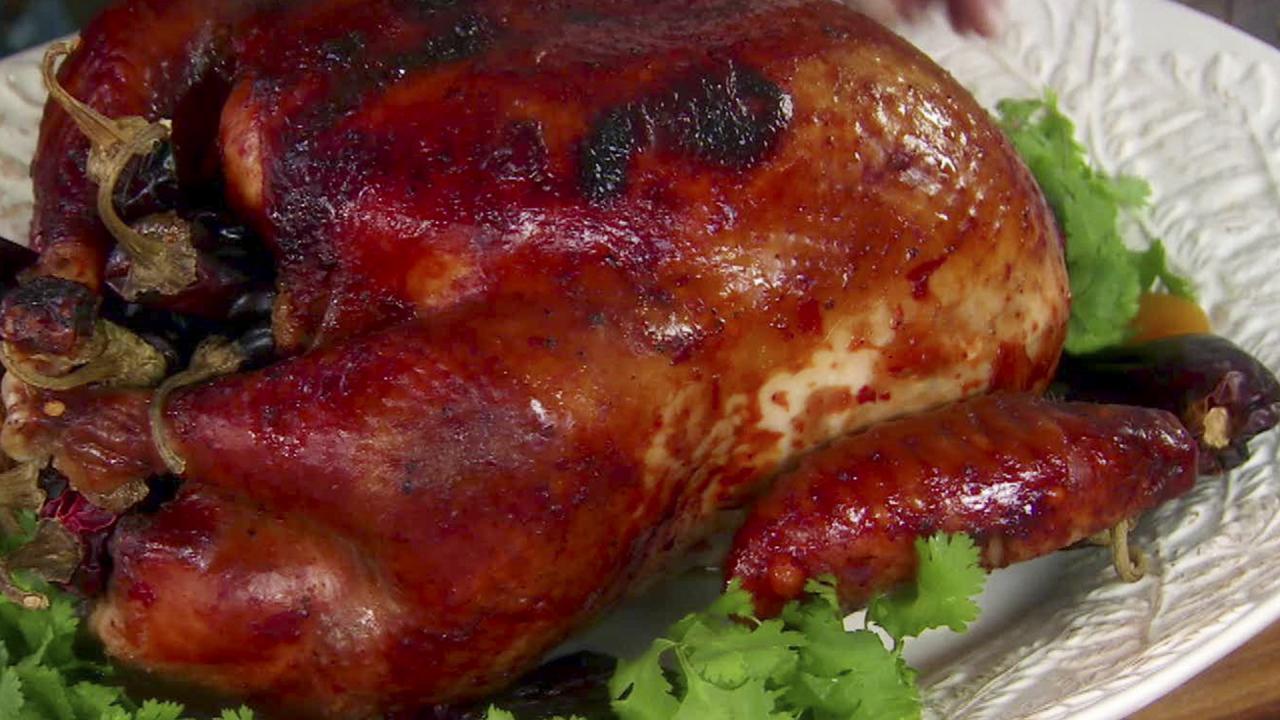Apricot-Tequila-Glazed Turkey