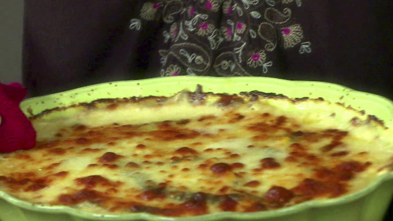 Potato and Poblano Gratin