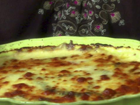 Potato and Poblano Gratin