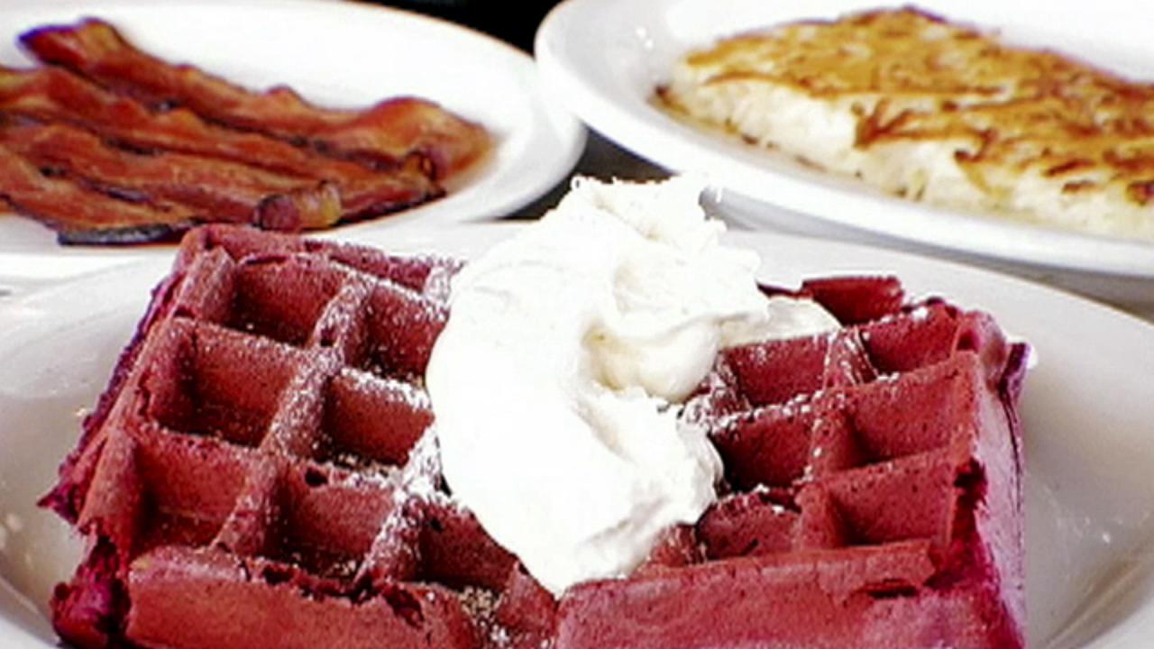 Red Velvet Waffles