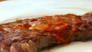Rib Eye With Ancho Butter