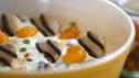 Sweet Cookie Salad with Homemade Cookies and Mandarins
