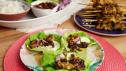 Thai Chicken Satay Lettuce Cups