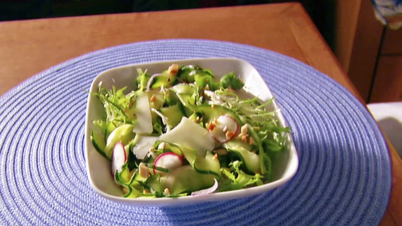 Zucchini Ribbon Salad