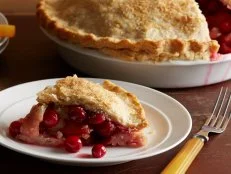 Alex Guarnaschelli's Sugar Cranberry Pie for An Early Thanksgiving (Guests) as seen on Food Network's Alex's Day Off