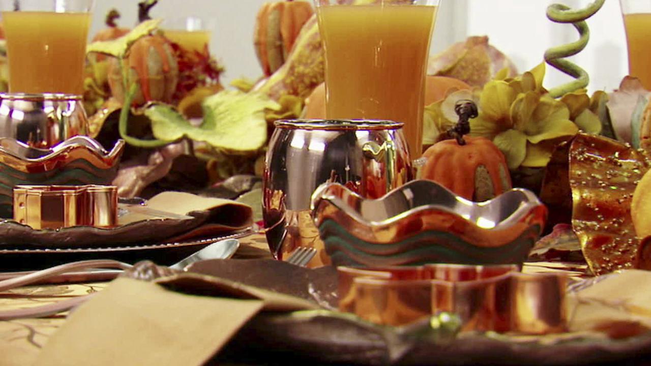 Pumpkin Cake Centerpieces