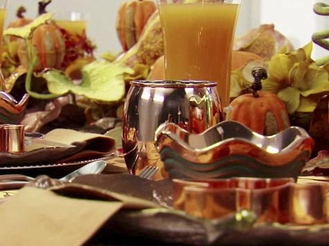 Pumpkin Cake Centerpieces