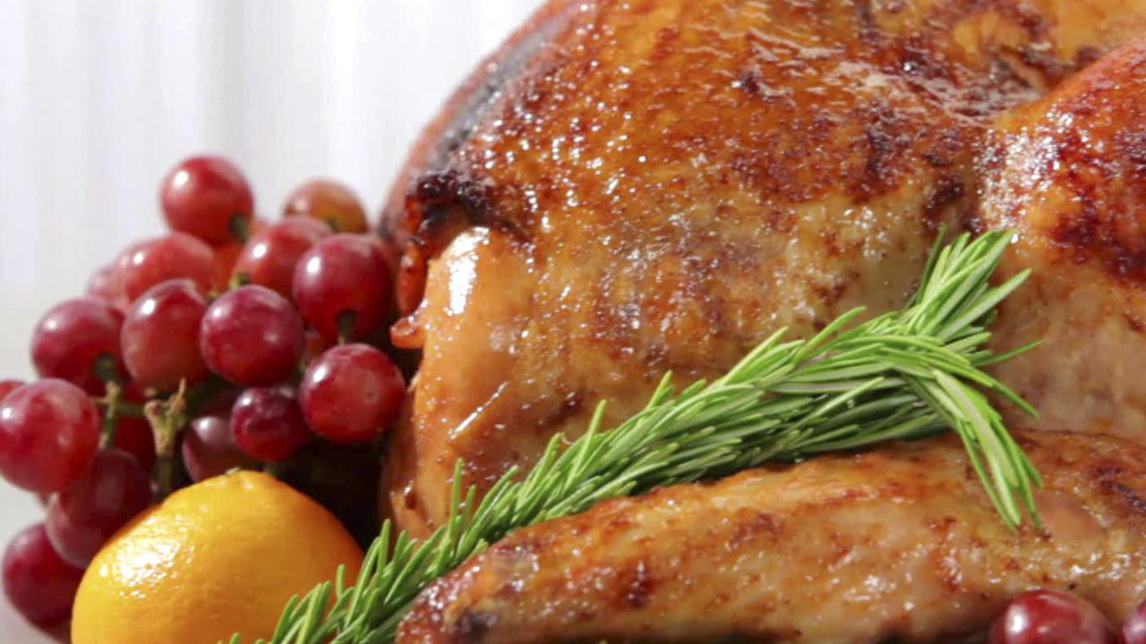 Herb-and-Pear-Glazed Turkey