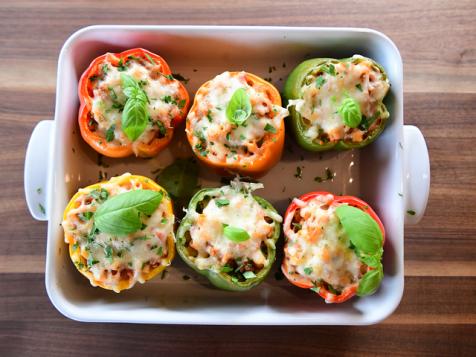 Pasta Stuffed Peppers