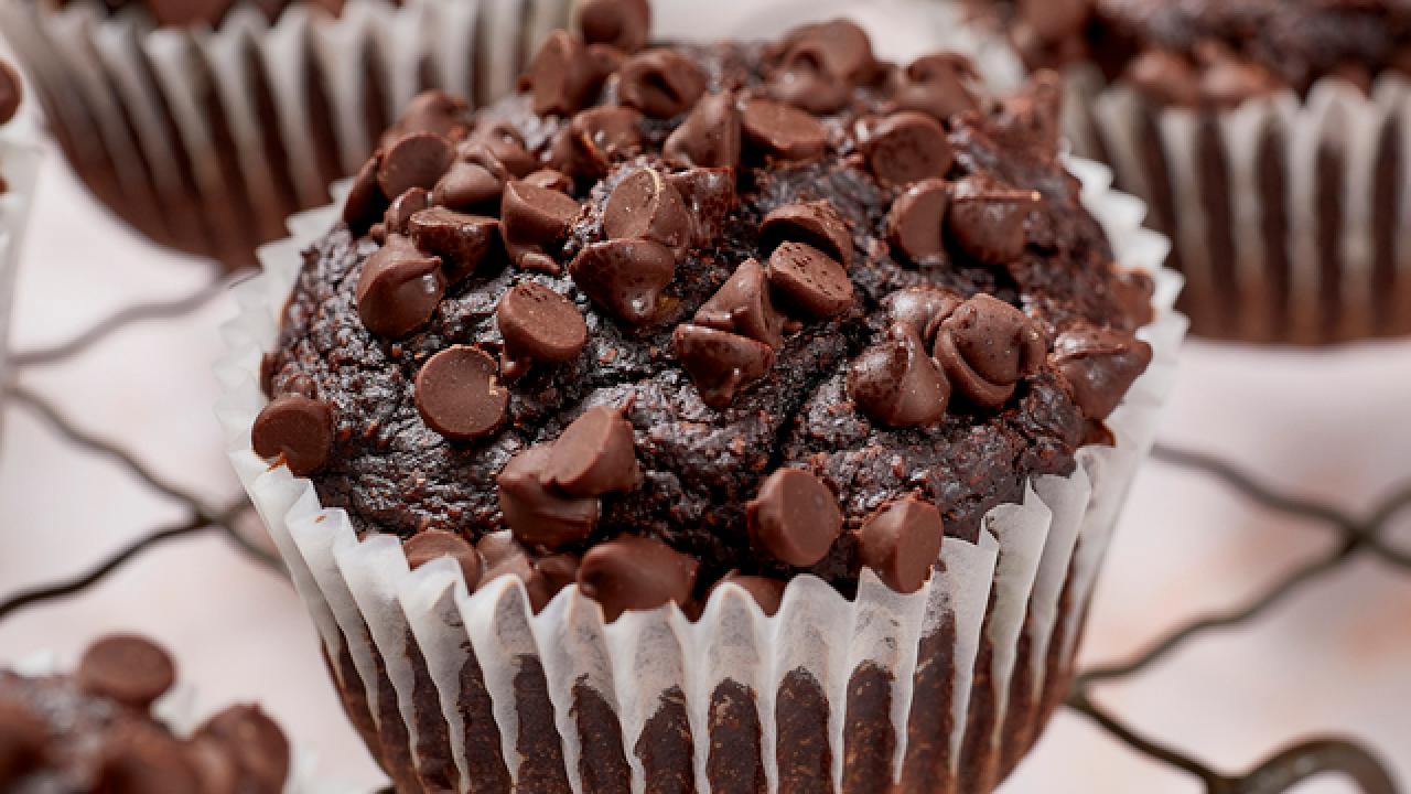 Chocolate Zucchini Muffins