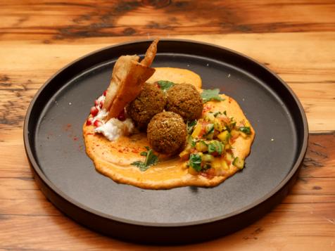 Falafel with Harissa-Tahini Sauce