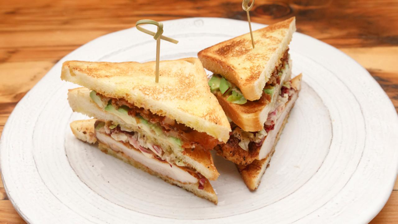 Bobby's Smoked Chicken Club Sandwich