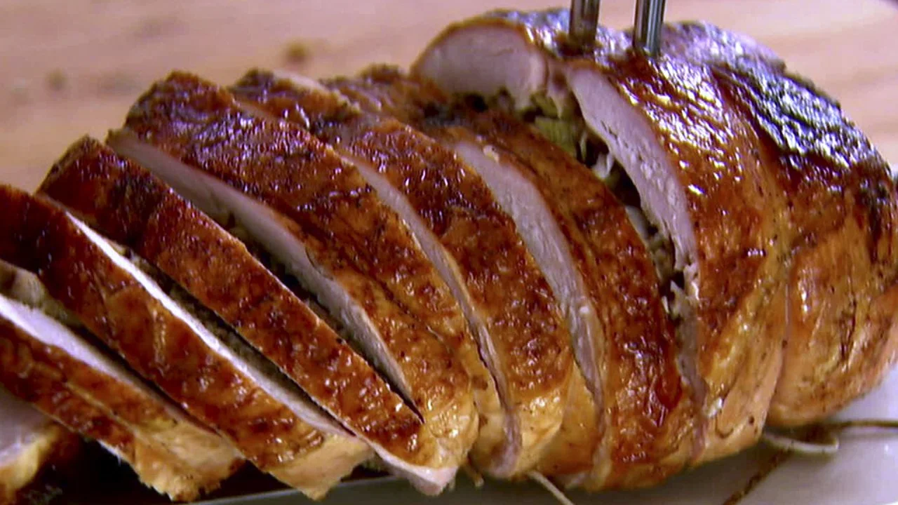 Roasted Turkey Roulade