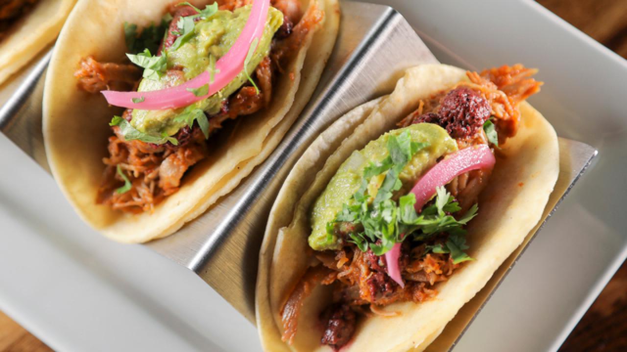 Duck Confit Tacos at Tequila 61