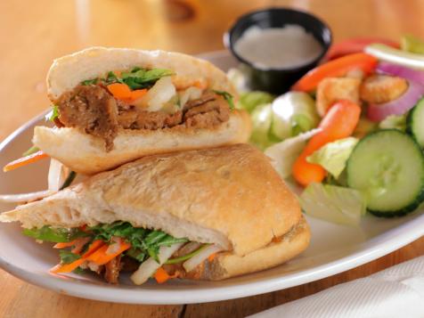 Seitan Banh Mi Sandwich