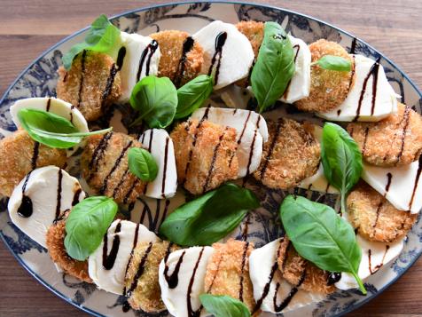 Fried Green Tomato Caprese