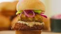 Crab Cake and Fried Green Tomato Sliders