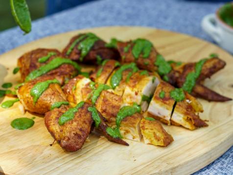Grilled Spatchcocked Chicken