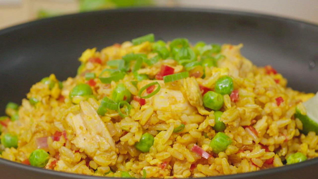 Grilled Chicken Fried Rice