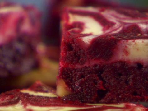 Red Velvet Swirl Brownies