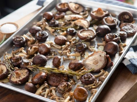 Roasted Garlic Mushrooms