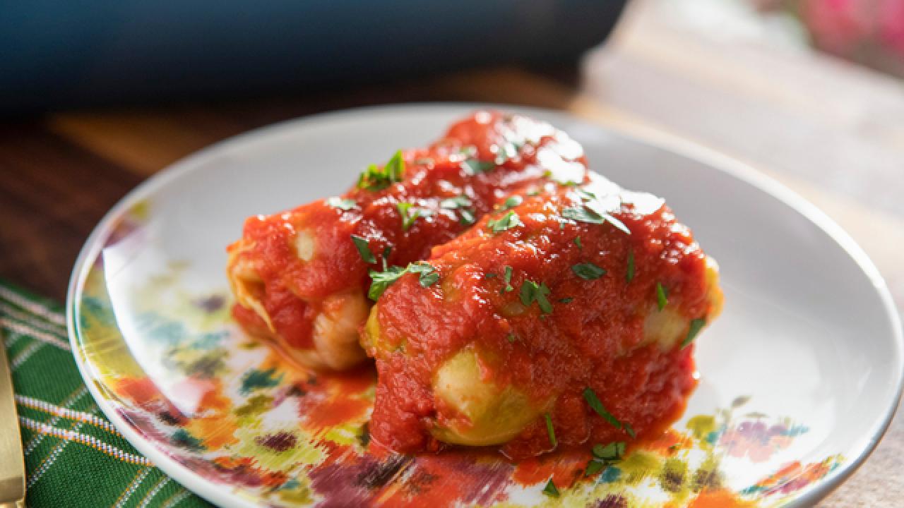 Healthier Stuffed Cabbage