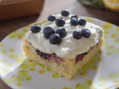 Lemon Blueberry Snacking Cake