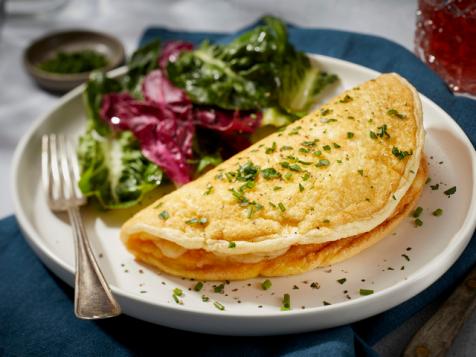 Three Cheese Souffle Omelette