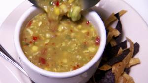 Avocado Corn Gazpacho