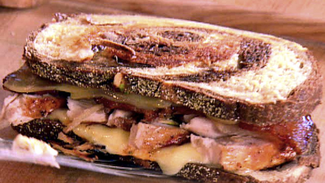 Sweet and Savory Turkey Panini