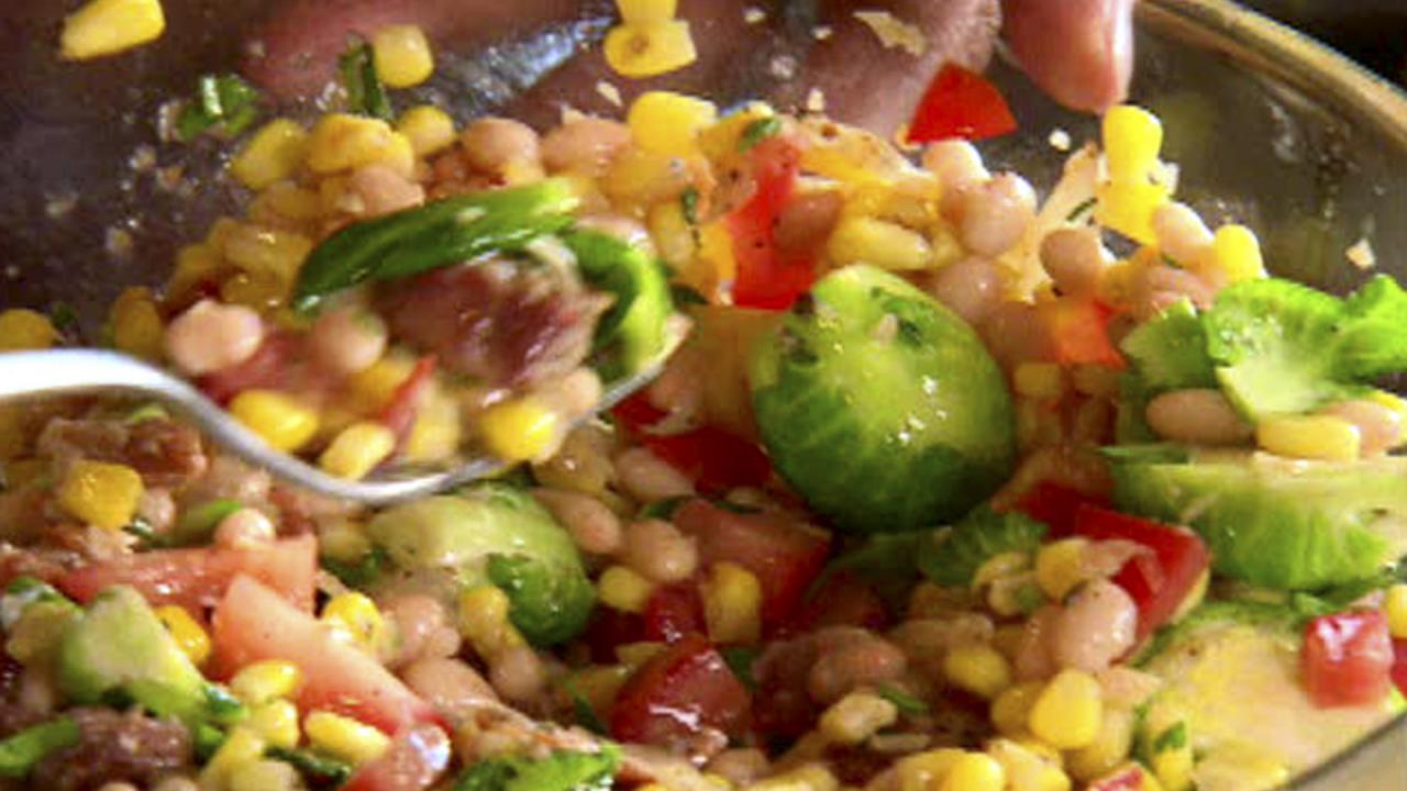 Brussels Sprout Succotash