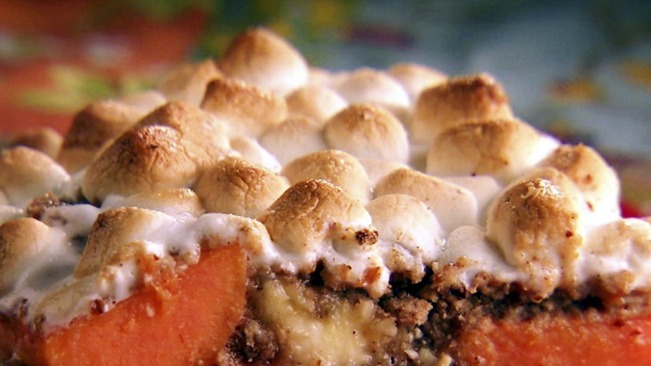 Banana-Yam Casserole