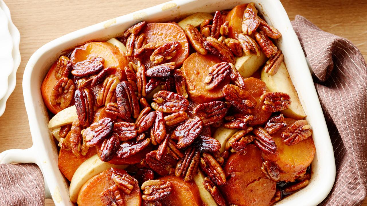 Whiskey-Glazed Sweet Potatoes
