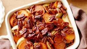 Whiskey-Glazed Sweet Potatoes