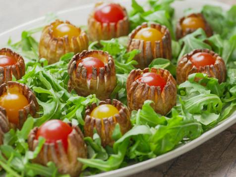 Air Fryer Potato Flowers