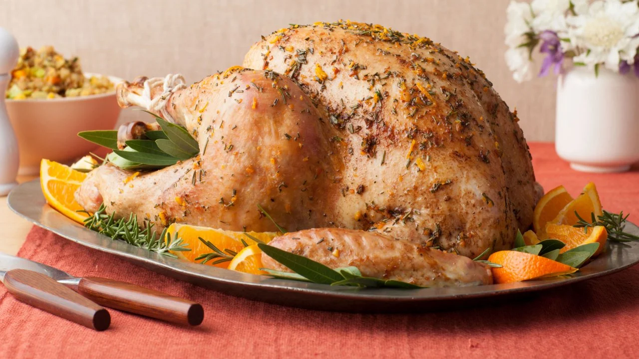 Brined and Roasted Turkey