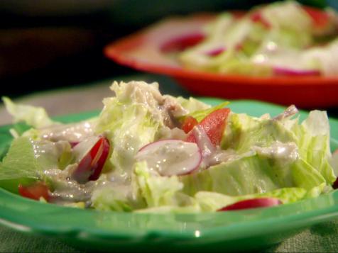 Roasted Tomatillo Salad