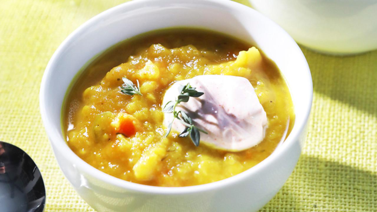 Golden Yellow Split Pea Soup